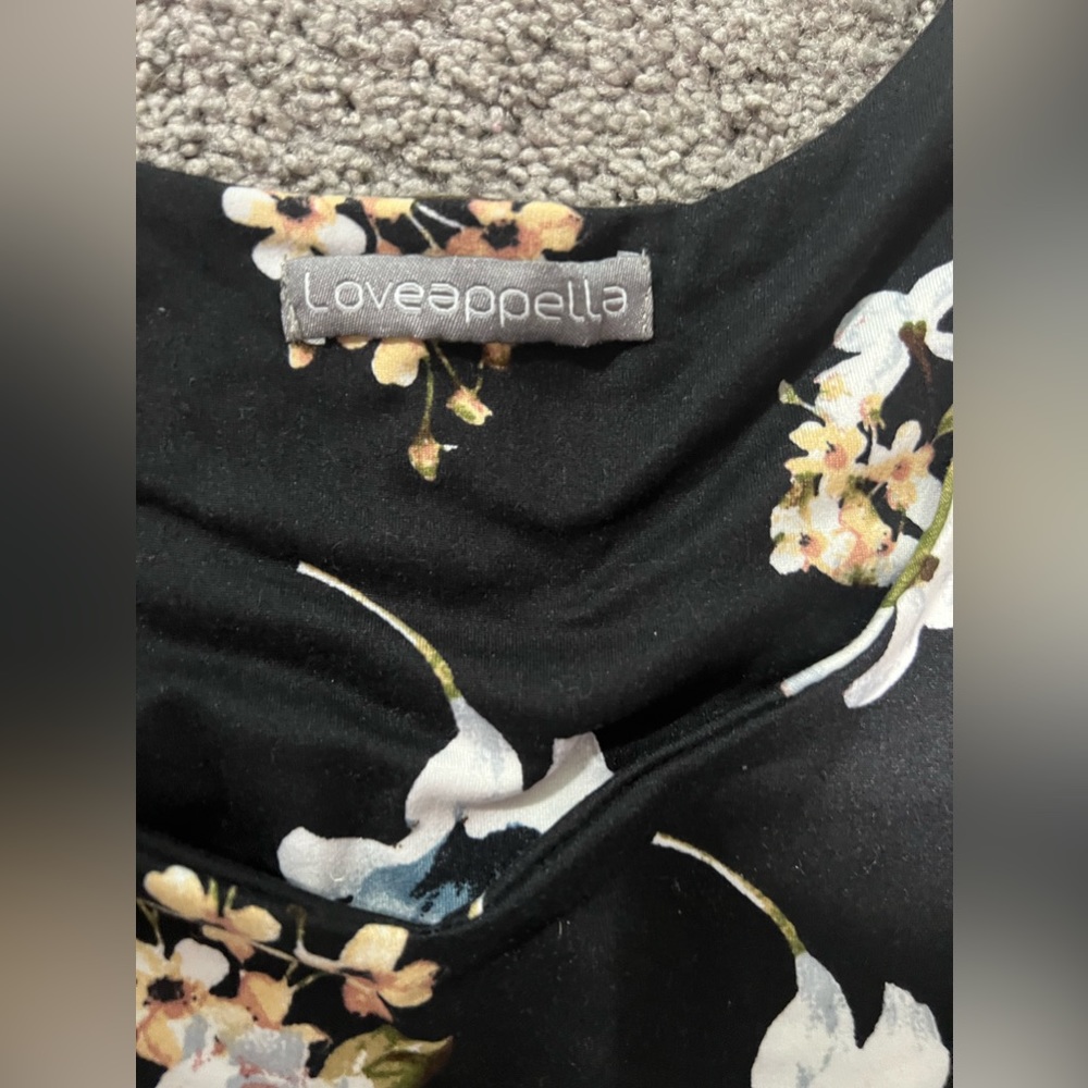 Stich fix, super soft floral maternity dress! Worn once!